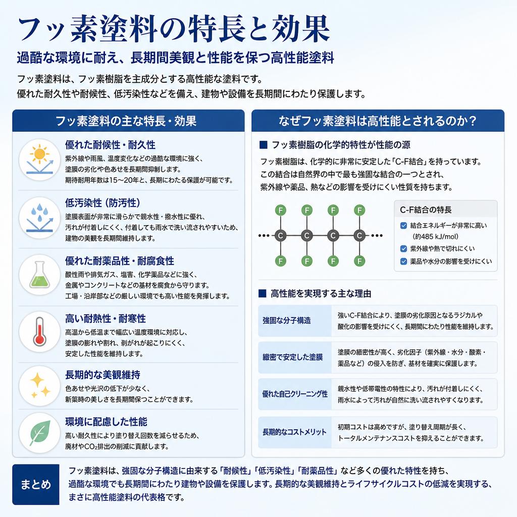 2. フッ素塗料とは？