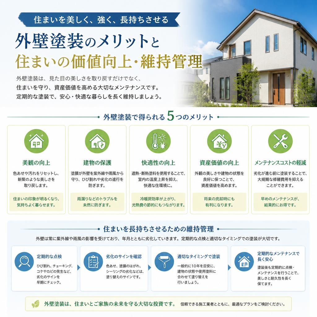 施工を通じて得られるメリット